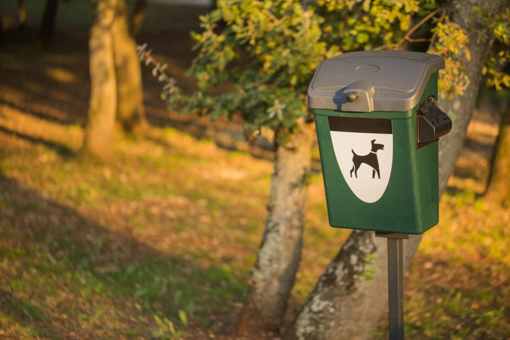 dog poo bin